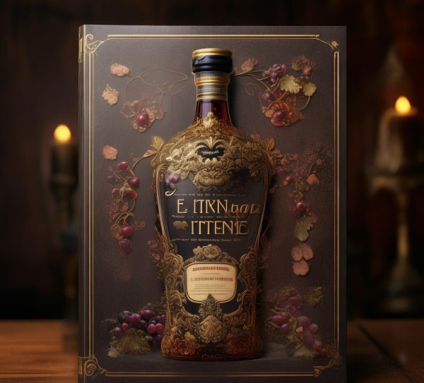 百年老酒产品画册设计图